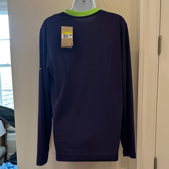 NOLA Pelicans Long Sleeve Shirt with Neon Accents- size small - Picture 4 of 5